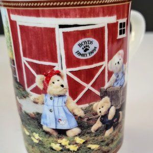 Danbury Mint Boyds Bear Family Farm Coffee Cup Collector Mug